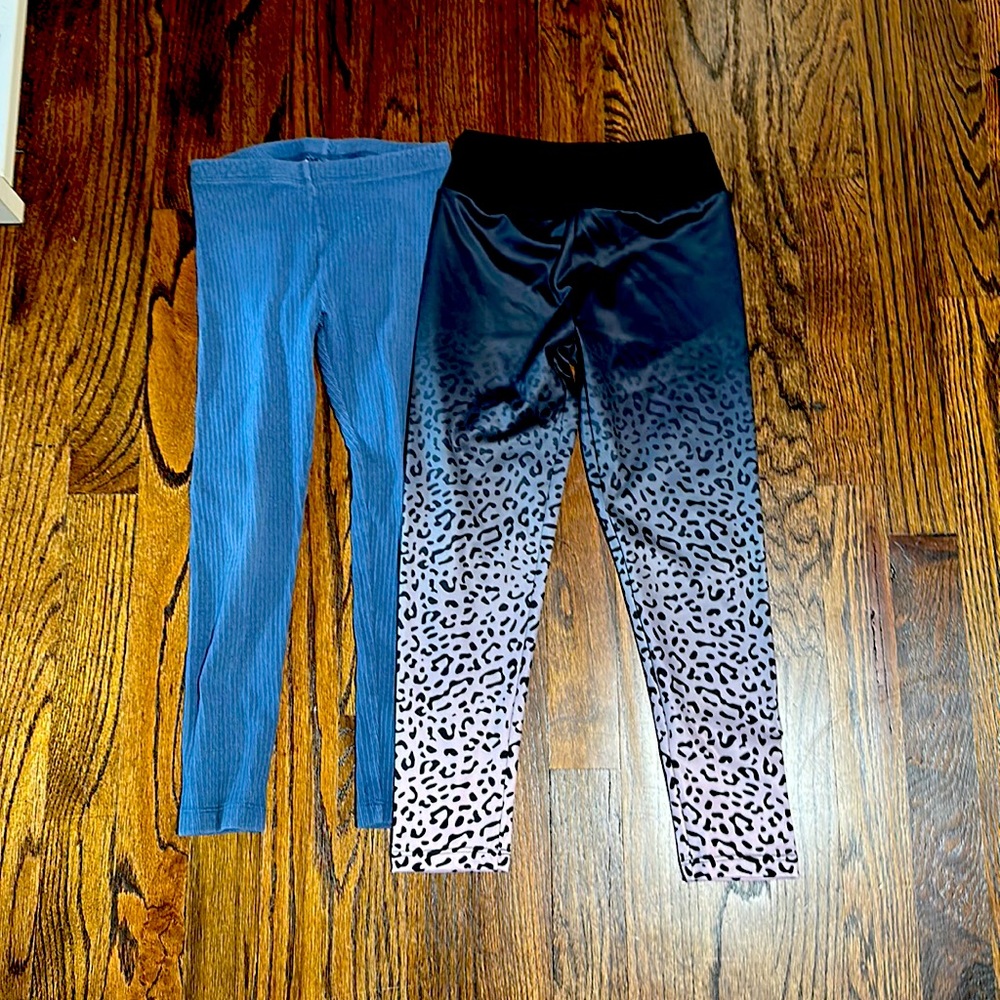 2 girls leggings. Zara and Tea size 6. Great condition!